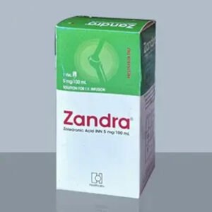 Zandra Injection 5 mg/100 ml (Zoledronic Acid 5 mg/100 ml)