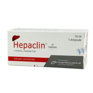 Hepaclin Injection (L-Ornithine L-Aspartate 5 gm/10 ml)