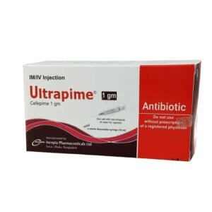 Ultrapime Injection (Cefepime Hydrochloride 1 gm/vial )