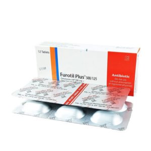 Furotil Plus Tablet 500 mg+125 mg (Cefuroxime Axetil + Clavulanic Acid)