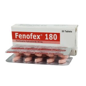 Fenofex 180mg Tablet (Fexofenadine Hydrochloride 180mg)
