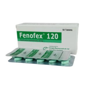 Fenofex 120mg Tablet (Fexofenadine Hydrochloride 120mg)