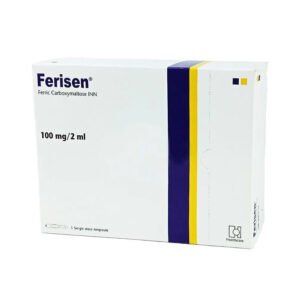 Ferisen Injection 100 mg/2 ml (Ferric Carboxymaltose)