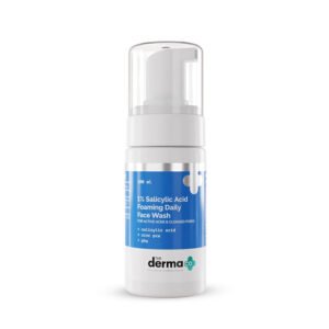 the derma co 1% Salicylic Acid Foaming Daily Face Wash 150ml