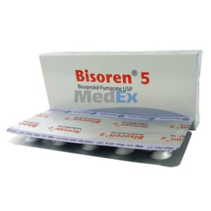 Bisoren Tablet 5mg (Bisoprolol Fumarate 5mg)