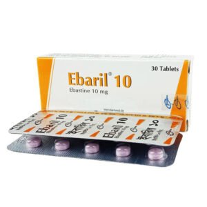 Ebaril 10mg Tablet (Ebastine 10mg)