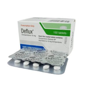 Deflux 10mg Tablet (Domperidone Maleate 10 mg)