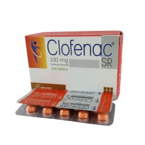 Clofenac SR 100mg  (Diclofenac SR Tablet – 100 mg / Diclofenac Sodium)
