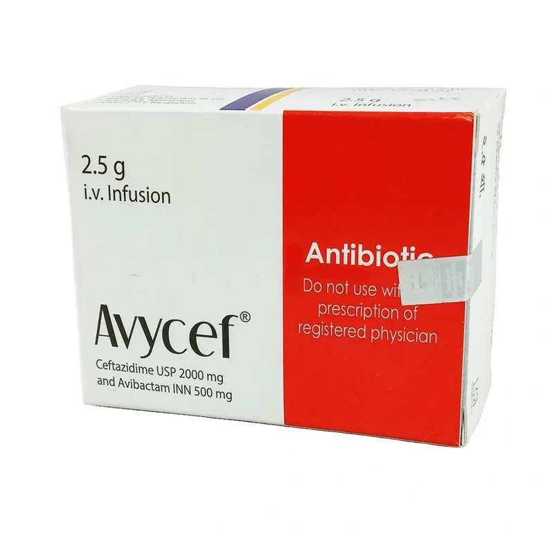 Avycef Injection (2 gm + 0.5 gm)/vial (Ceftazidime + Avibactam)