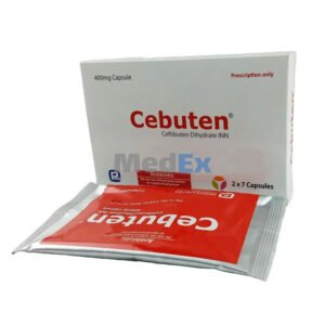 Cebuten Capsule 400mg (Ceftibuten Dihydrate 400mg)