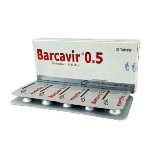 Barcavir Tablet  (Entecavir 0.5 mg)