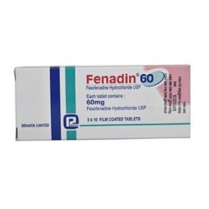 Fenadin Tablet 60 mg – Fexofenadine Hydrochloride