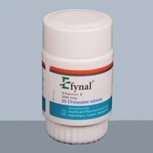 Efynal Chewable Tablet 200 mg (Vitamin E [Alpha Tocopherol Acetate])