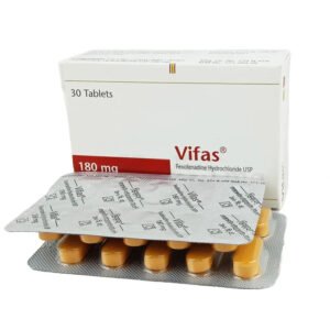 Vifas Tablet 180 mg (Fexofenadine Hydrochloride 180mg)