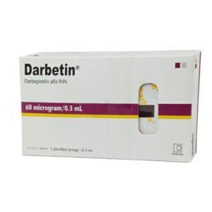 Darbetin Injection 60 mcg/0.3 ml (Darbepoetin Alfa)