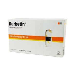 Darbetin Injection 100 mcg/0.5 ml (Darbepoetin Alfa)