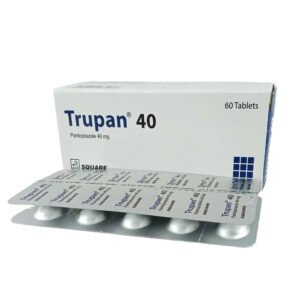 Trupan 40mg Tablet (Pantoprazole Sodium 40 mg)
