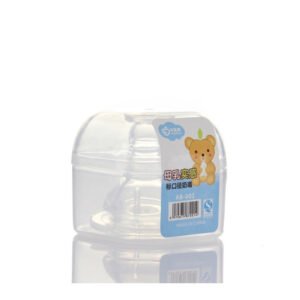 AppleBear Silicone Pacifier Standard Cross Hole Pacifier Size S 0-3 Months 2 Pcs
