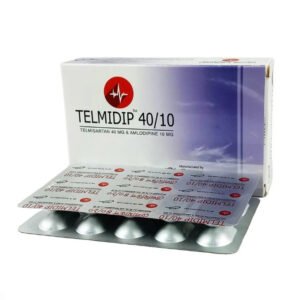Telmidip Tablet (Amlodipine + Telmisartan 10 mg + 40 mg)