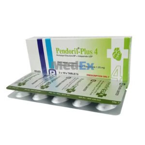 Pendoril Plus Tablet 4 mg + 1.25 mg (Perindopril + Indapamide 4 mg + 1.25 mg)