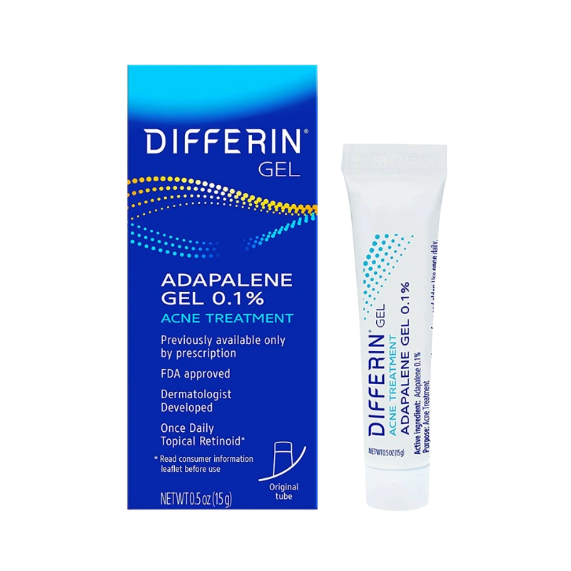 Differin Gel Adapalene Gel 0.1% Acne Treatment 30g