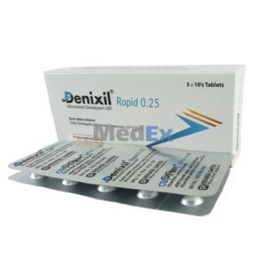 Denixil Rapid Tablet 0.25mg (Clonazepam 0.25mg)