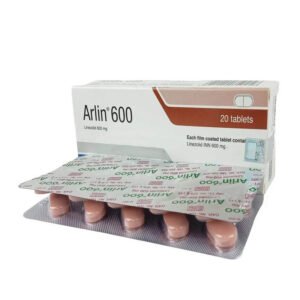 Arlin 600mg Tablet (Linezolid 600 mg)
