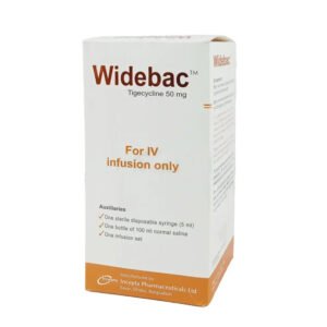 Widebac Injection (Tigecycline 50 mg/vial)
