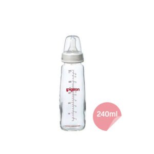 Pigeon Peristaltic Nipple SN Glass Bottle 240ml