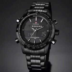 Naviforce 9024 CH - Black White