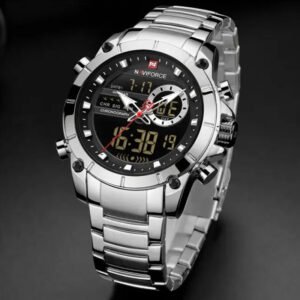Naviforce 9163 CH - Silver