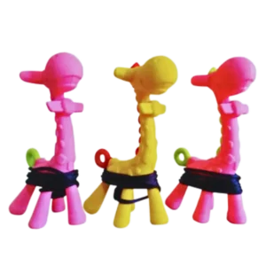 Baby Full Silicone Teether Giraffe Xierbao – 1 pcs