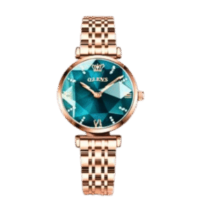 Stainless Steel Diamond Shape Watch