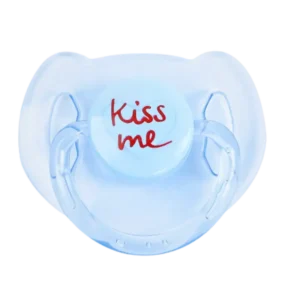 Kiss Me Baby Silicone Pacifier With Lid – 1 pcs