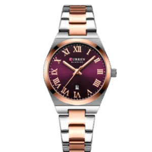 Curren 9095 Dial Quartz Elegant Ladies Watches Stainless Steel Waterproof Watch