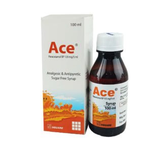 Ace Suspension – 120 mg/5 ml / Paracetamol