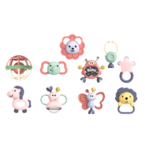 Rattle and Teether 11 pcs Set (Box)