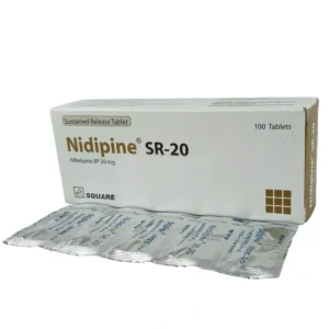 Nidipine SR Tablet – 20 mg / Nifedipine
