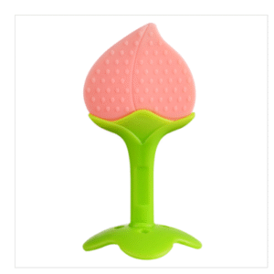 Peach Baby Silicone Hand Teether/Pacifiers CN – 1 pcs