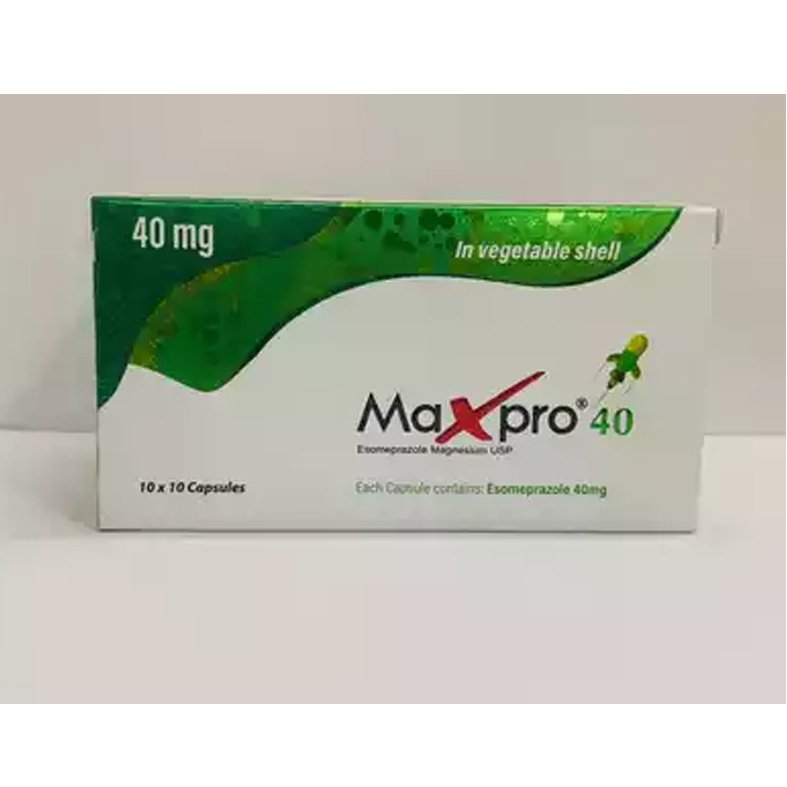 Maxpro Capsule 40 mg – Esomeprazole