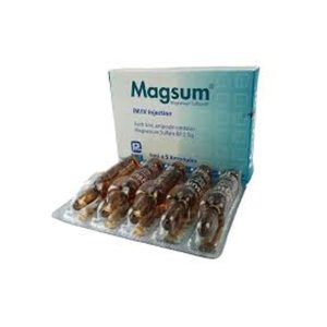 Magsum Injection 2.5 gm/5 ml – Magnesium Sulfate