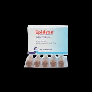 Epidron Injection 25 mg/5 ml – Ephedrine Hydrochloride
