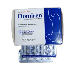 Domiren Tablet 10 mg – Domperidone Maleate
