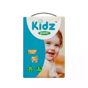Kidz Belt System Baby Diaper (L Size) (9-13 kg) (58pcs)