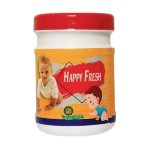 Happy Fresh Wet Wipes with Tube