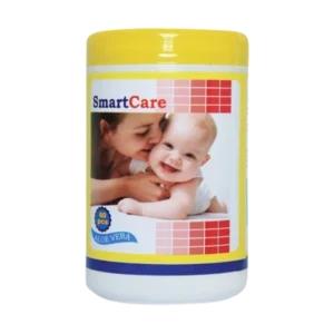 Smartcare Wet Wipes With Tube - 1×60pcs