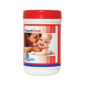 SmartCare Wet Wipes with Tube - 120 Pcs