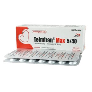 Telmitan Max Tablet 5 mg + 40 mg (Amlodipine Besilate + Telmisartan)