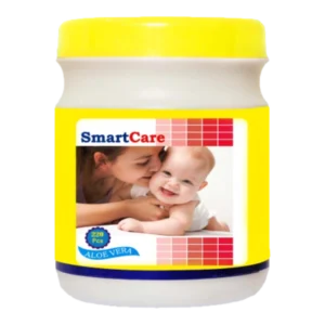 SmartCare Wet Wipes with Tube - 220 Pcs