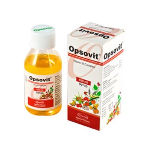 Opsovit Syrup (5 mg + 2 mg + 2 mg + 20 mg)/5 ml (Vitamin B complex)